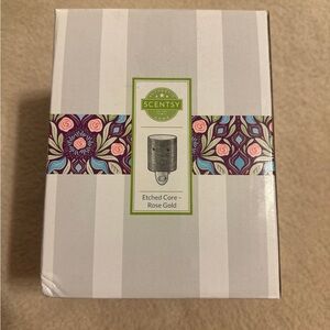 Scentsy Etched Core - Rose Gold Nightlight